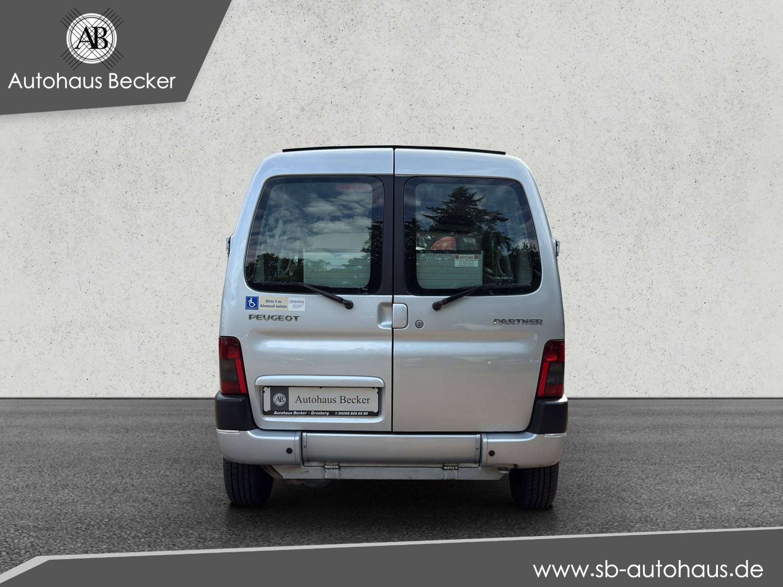 Peugeot Partner 1.6+ Behinderten Umbau+Rollstuhlrampe+KL