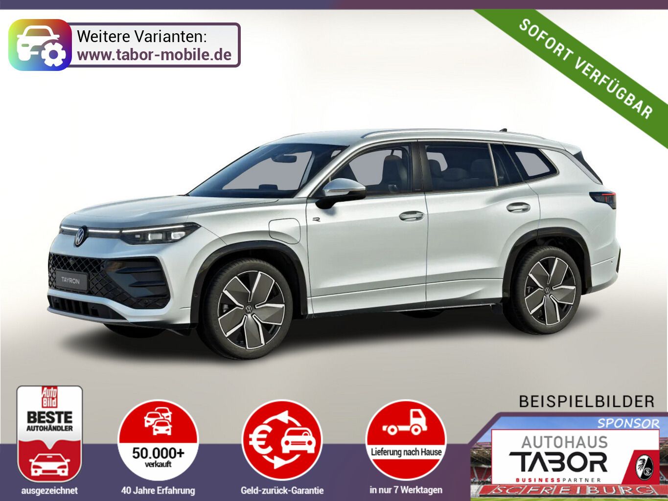 Volkswagen Tayron PHEV R-Line Matrix 5JGar IqDrive+20Z DCC+
