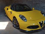 Alfa Romeo 4C 1.8 TBi 16V Spider - - Alfa Romeo 4C aus 2017