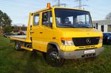 Mercedes-Benz Vario 814 D DOKA. SCHIEBEPLATEAU-7SITZER-2xAHK- - Offers