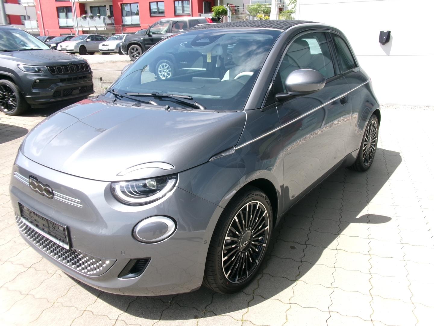Fiat 500e Cabrio La Prima SHZ PDC Kamera Navi Leder D