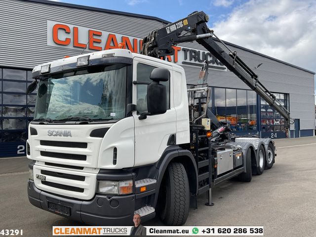 Scania P 380 8x2 Hiab 22 Tonmeter laadkraan