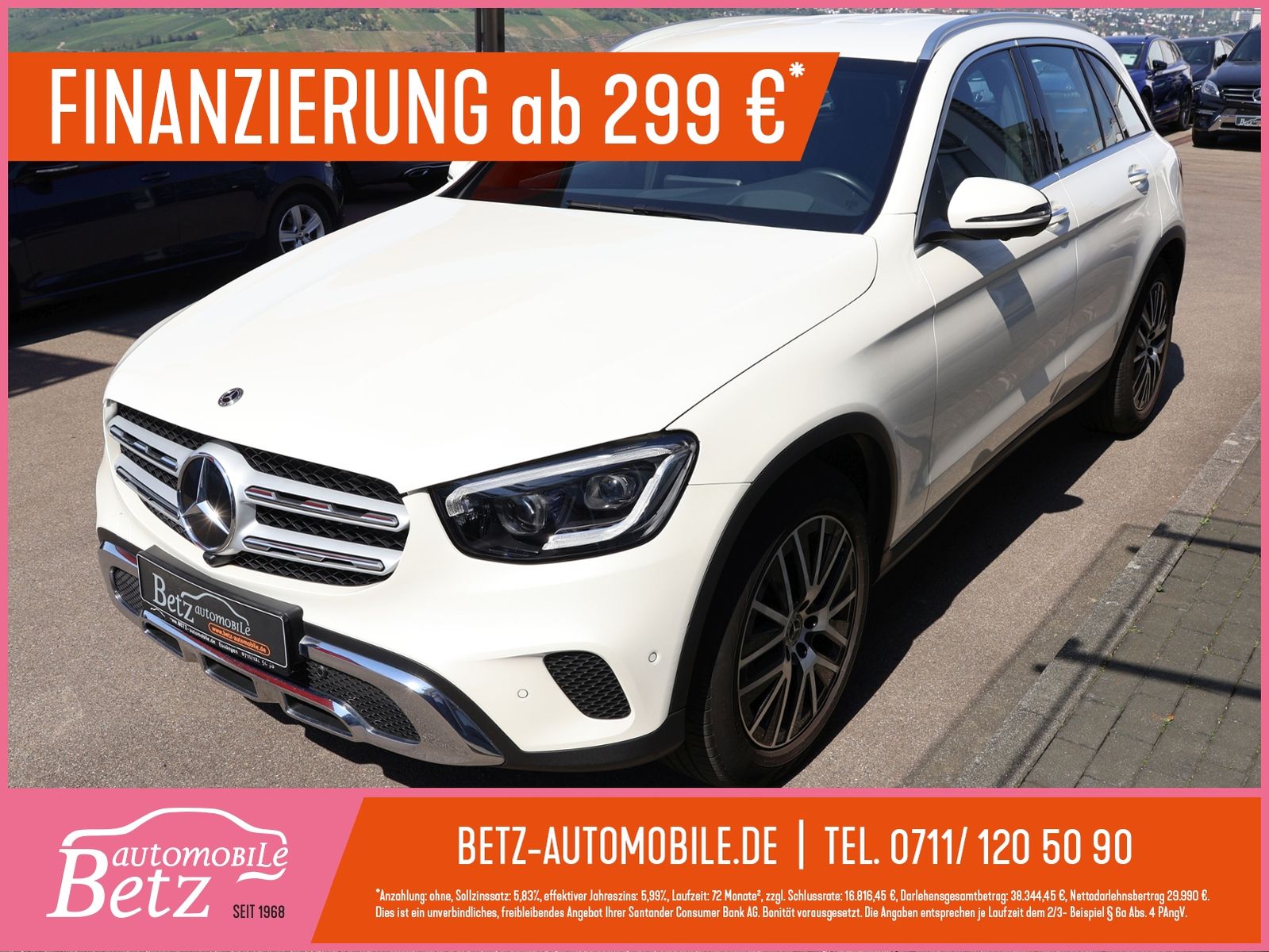 MERCEDES-BENZ GLC 300  4M 9G Exclusive AHK HUD AID RFK 360°