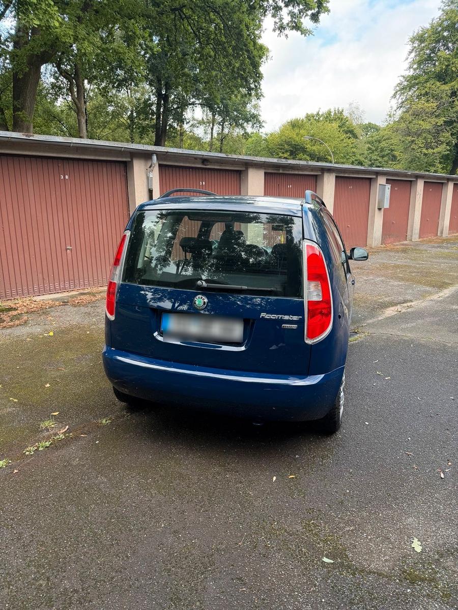 Skoda Roomster 2009 — rear view