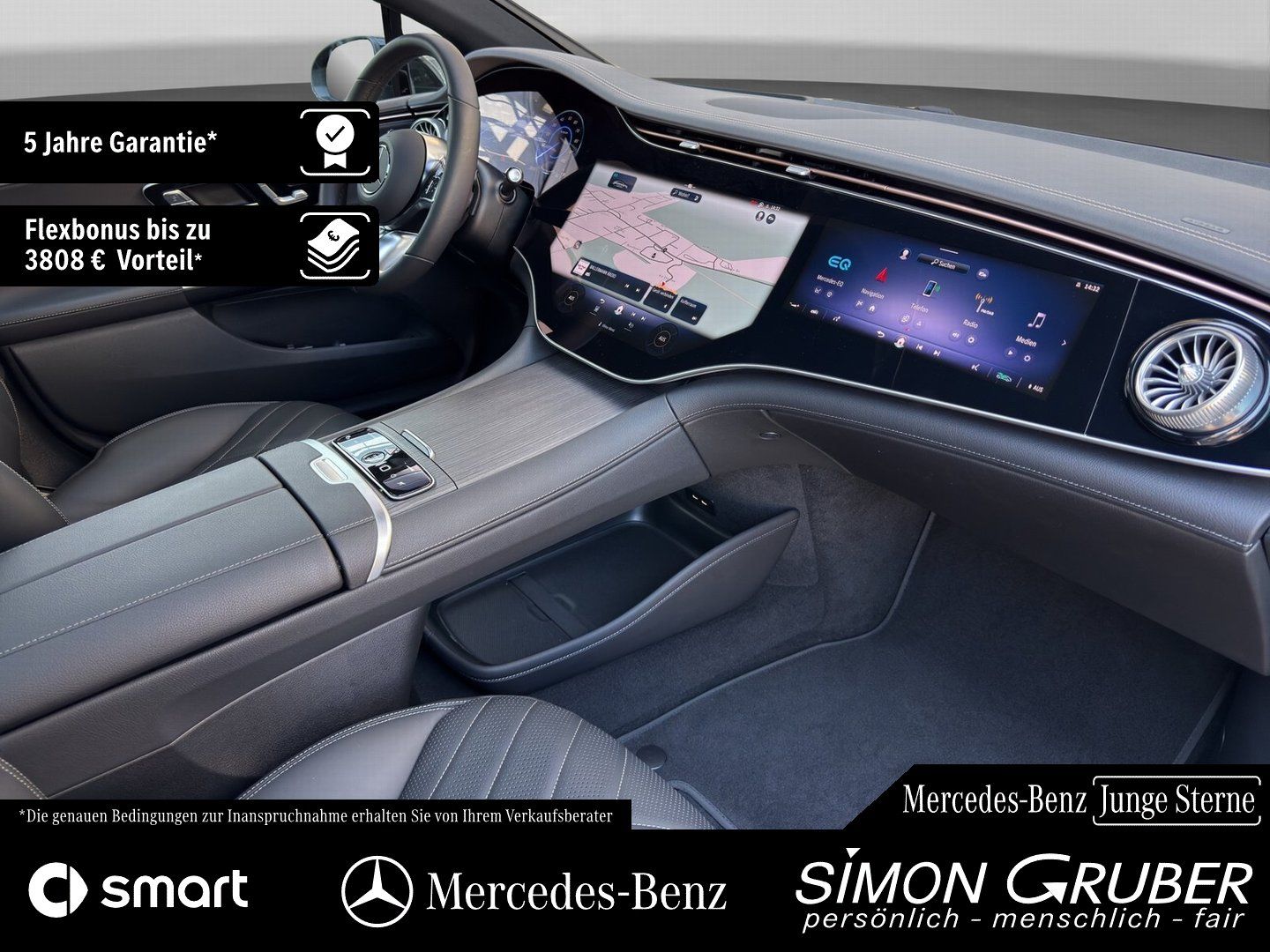 Fahrzeugabbildung Mercedes-Benz EQE 500 4M AMG Premium+ Nappa Hyper Pano Md 2025