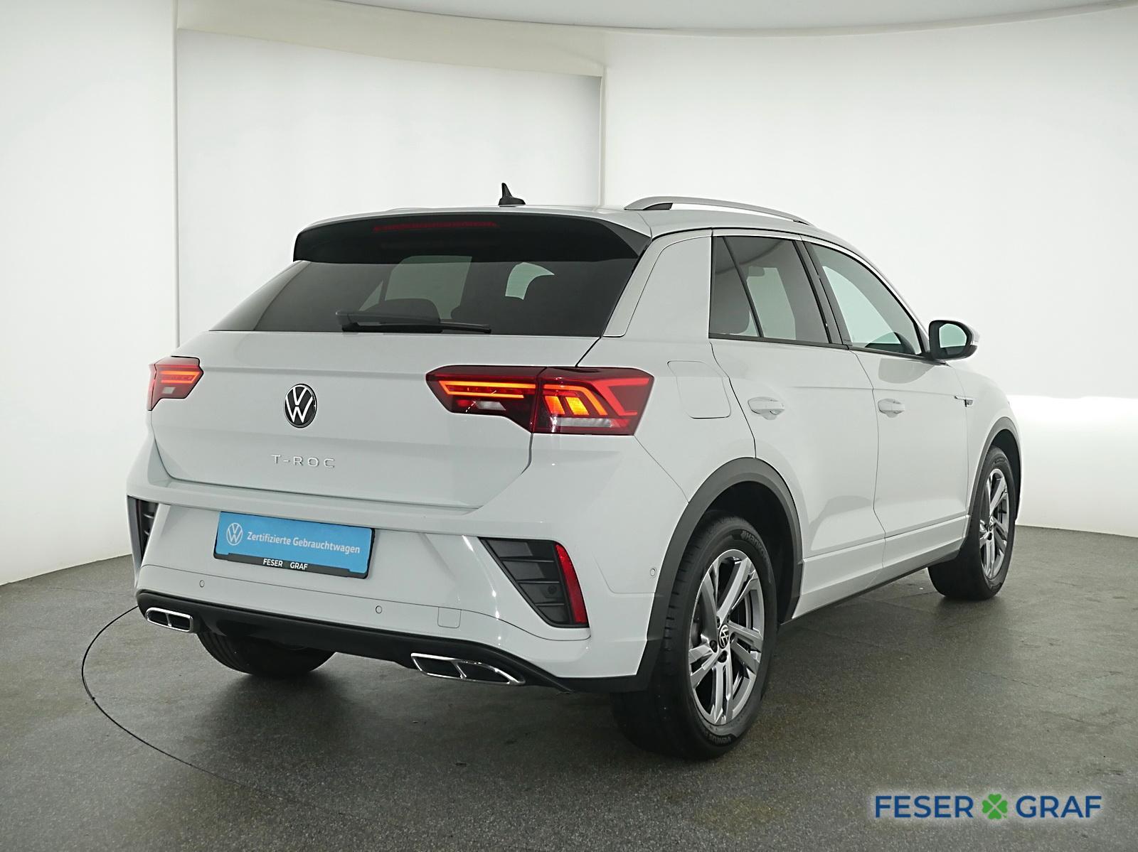 Volkswagen T-Roc 1.5 TSI R-Line DSG ACC R-Kamera Navi SHZ, миниатюра 2