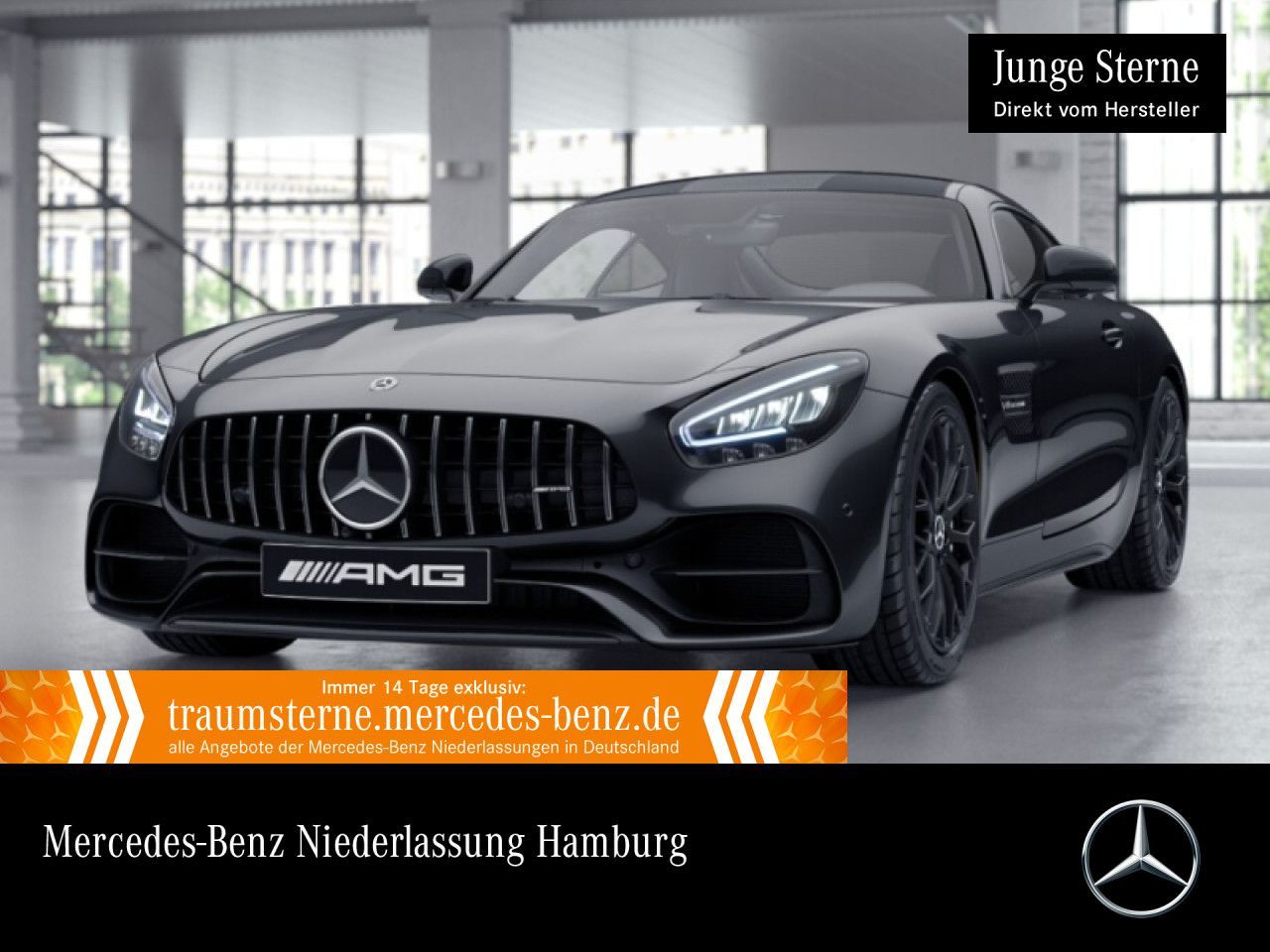 MERCEDES-BENZ GT Coupé Night Edition/PerfSitz+Abgas