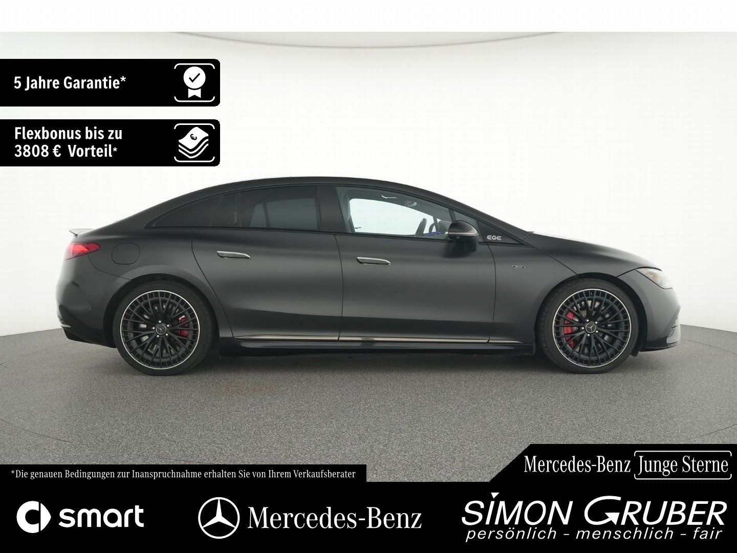 Fahrzeugabbildung Mercedes-Benz EQE 43 4M AMG Pano Hyper Burm Massage Sitzklima