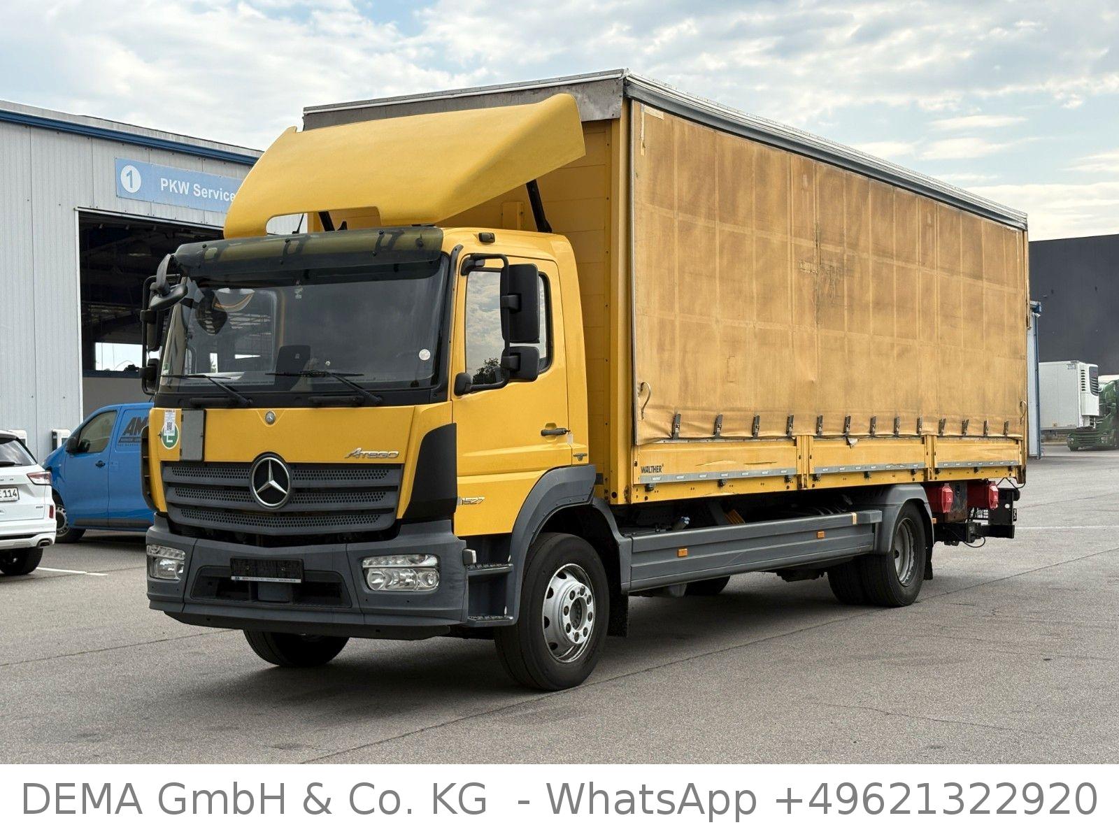 Mercedes-Benz Atego 1527*E6a*LBW*Klima*TÜV*AHK*Bordwände