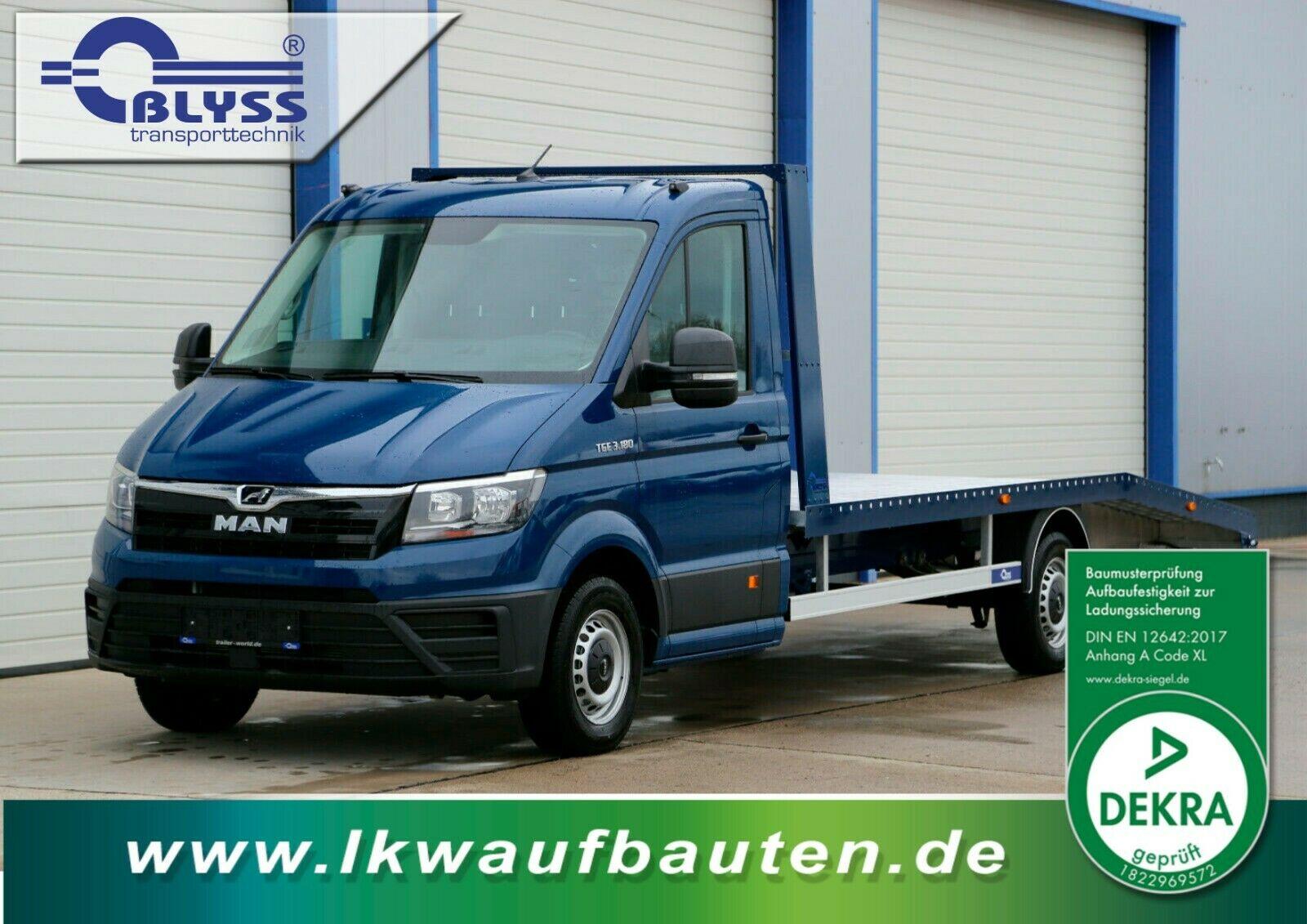 MAN TGE 3.180 177 PS mit Alu-Vollplateau 500x210