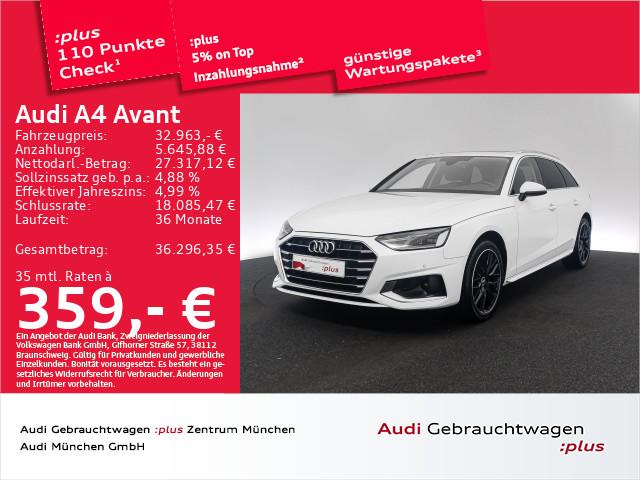 Audi A4 Avant 35 TDI S tronic advanced Pano/AHK/Navi+