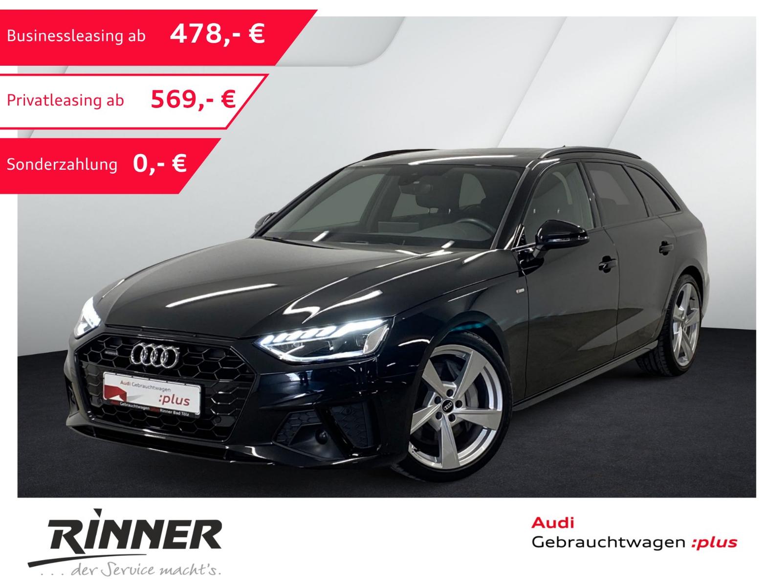 Audi A4 Avant 50 TDI quattro S line LED+Navi+ACC+Pano