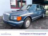 Mercedes-Benz S 420 V8/H-KENNZ/AHK/SCHIEDACH/LEDER/TEMPOMT/TOP - blaue Mercedes-Benz S 420