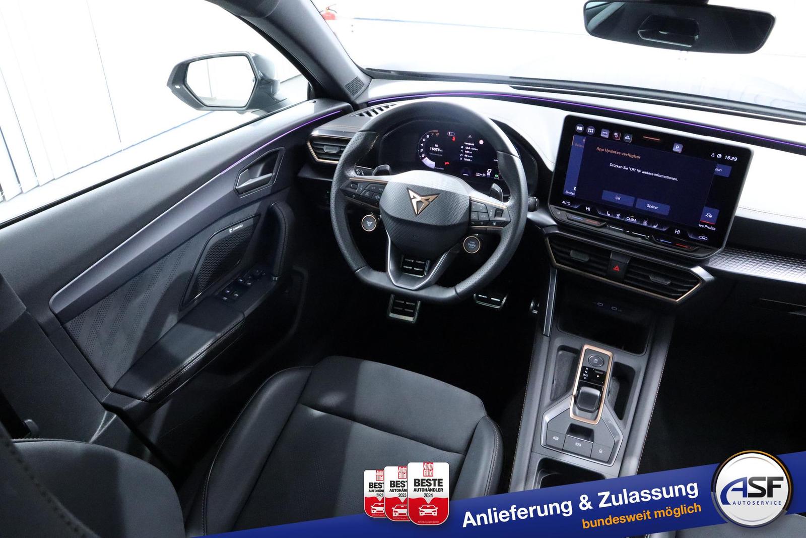 Cupra Formentor VZ 4Drive Pano #ACC #Sennheiser #Dr..., миниатюра 24