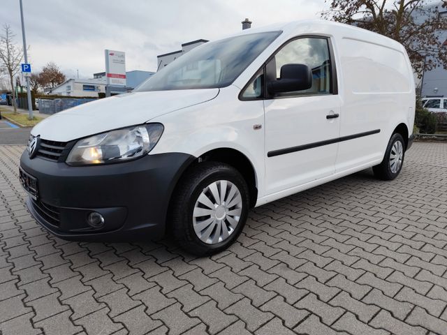 Volkswagen Caddy Maxi Lang Kasten Klima AHK Teilleder Regal