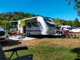 Hobby UL495 la Vita Veneto in silber-grau - Hobby Wohnwagen 495 ul