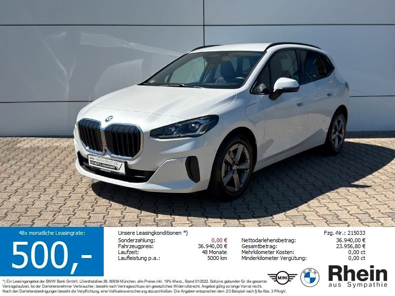 BMW 225e xDrive Active Tourer Leasing 500€ ohne Anza