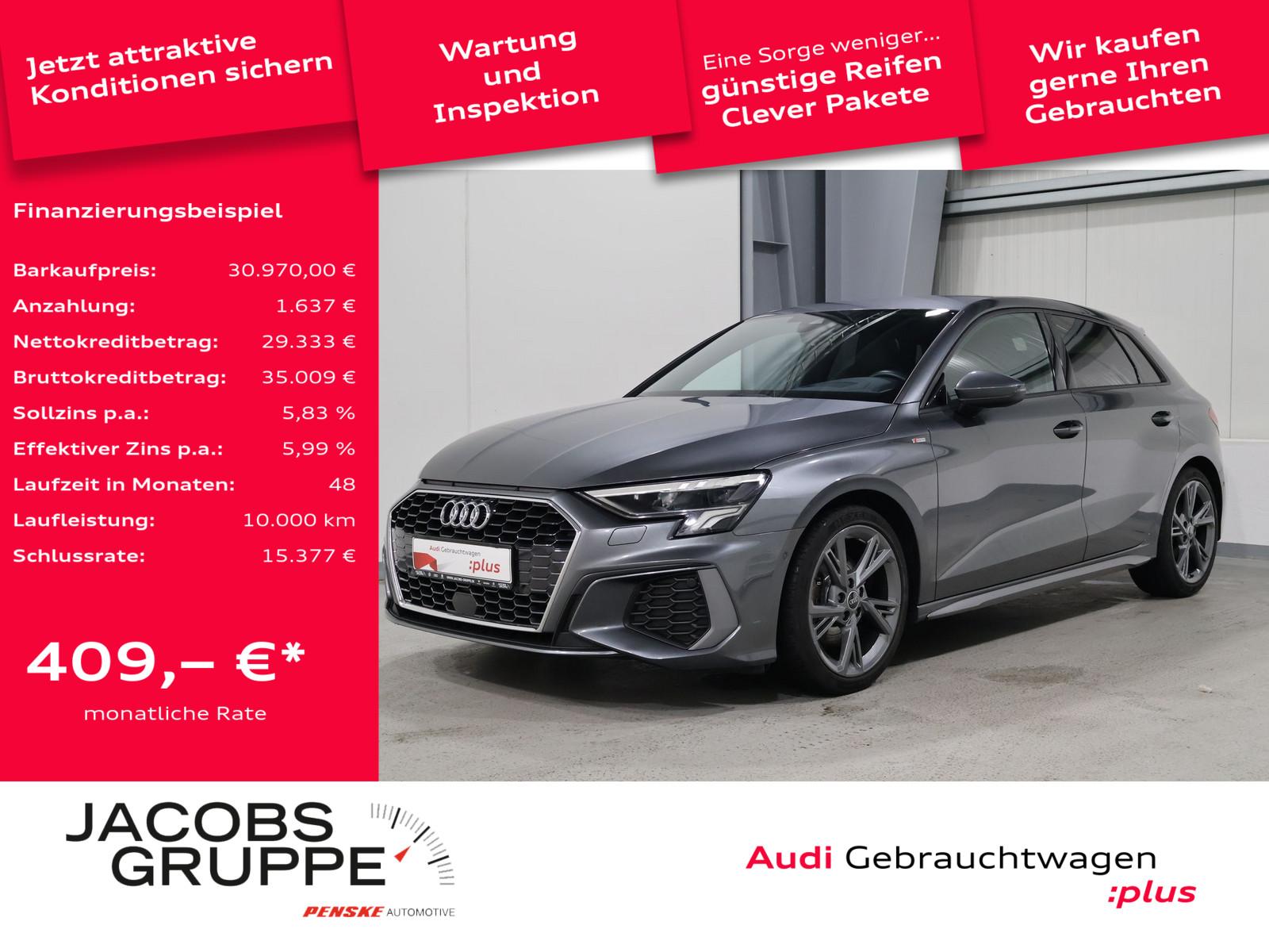Audi A3 Sportback 35 TFSI S line B&O*Tempomat*Head-Up