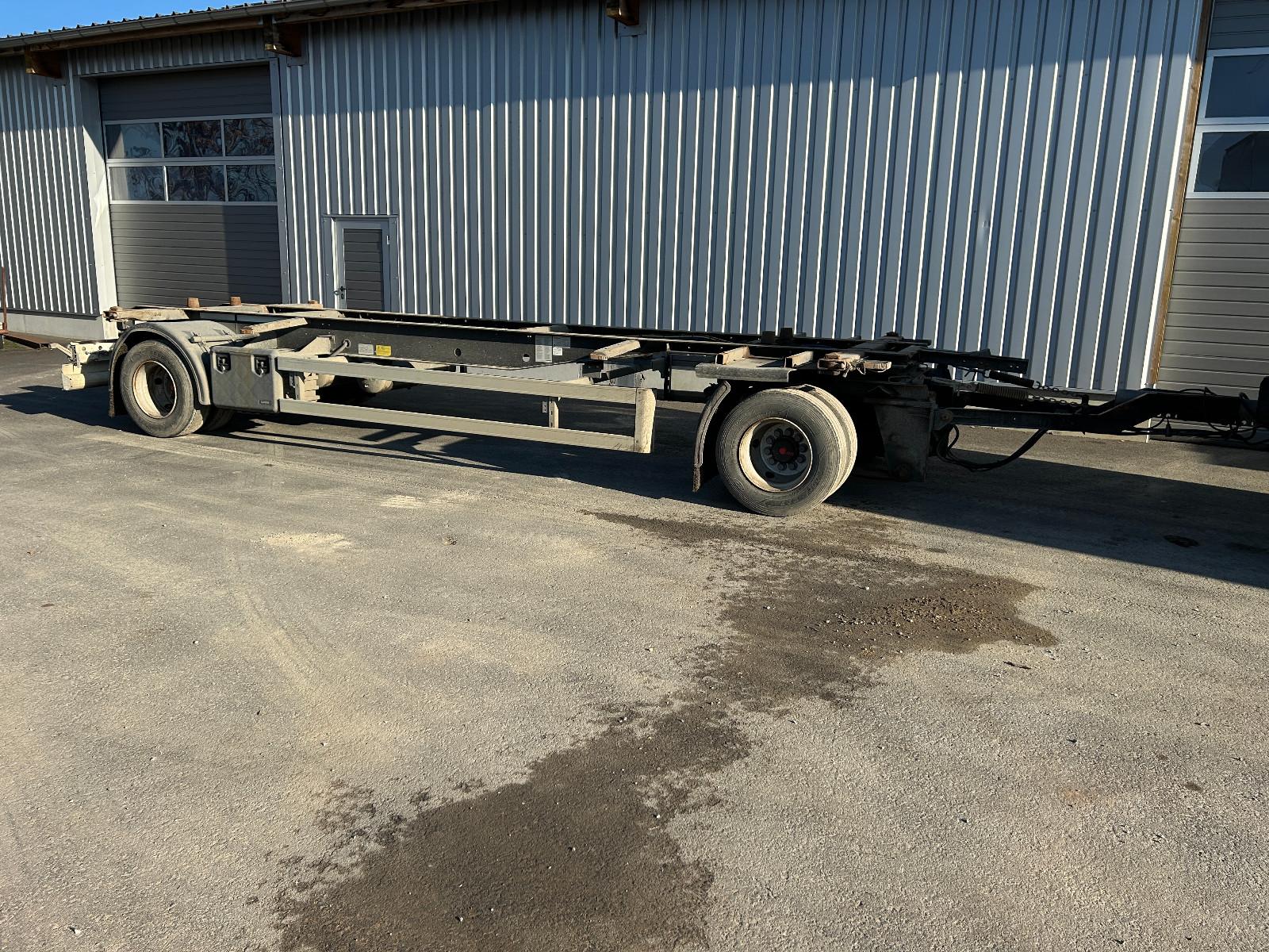 Krone AZ BDF Lafette Zwillingsbereifung langerHubMIETE