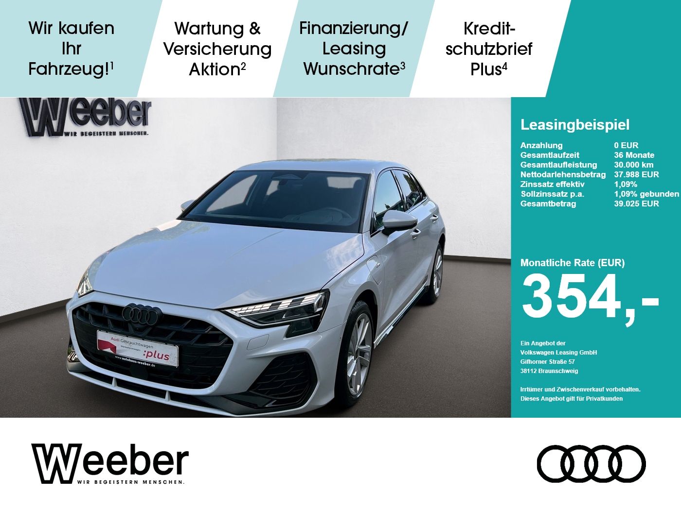 Audi A3 Sportback S line Hybrid *AHK*NAVI*SONOS*KAMER