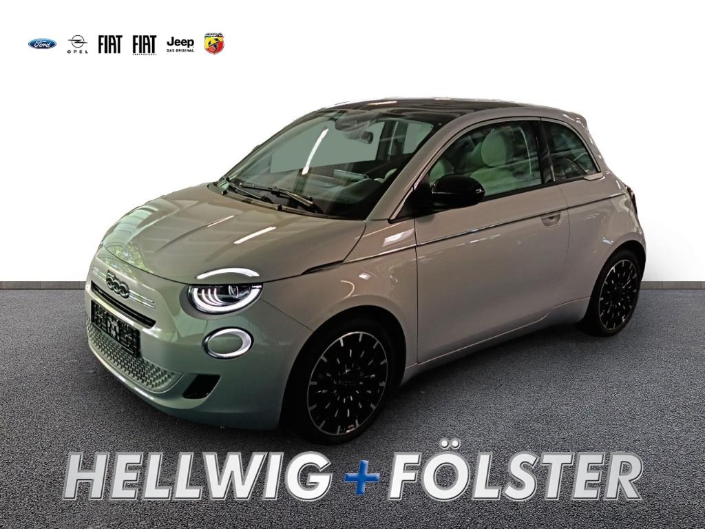 Fiat 500 La Prima MHEV Rückfahrkamera Panorama Indukt