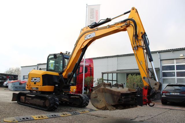 JCB 100C-1 - mit Zubehör - Klima -4300 STD - TOP