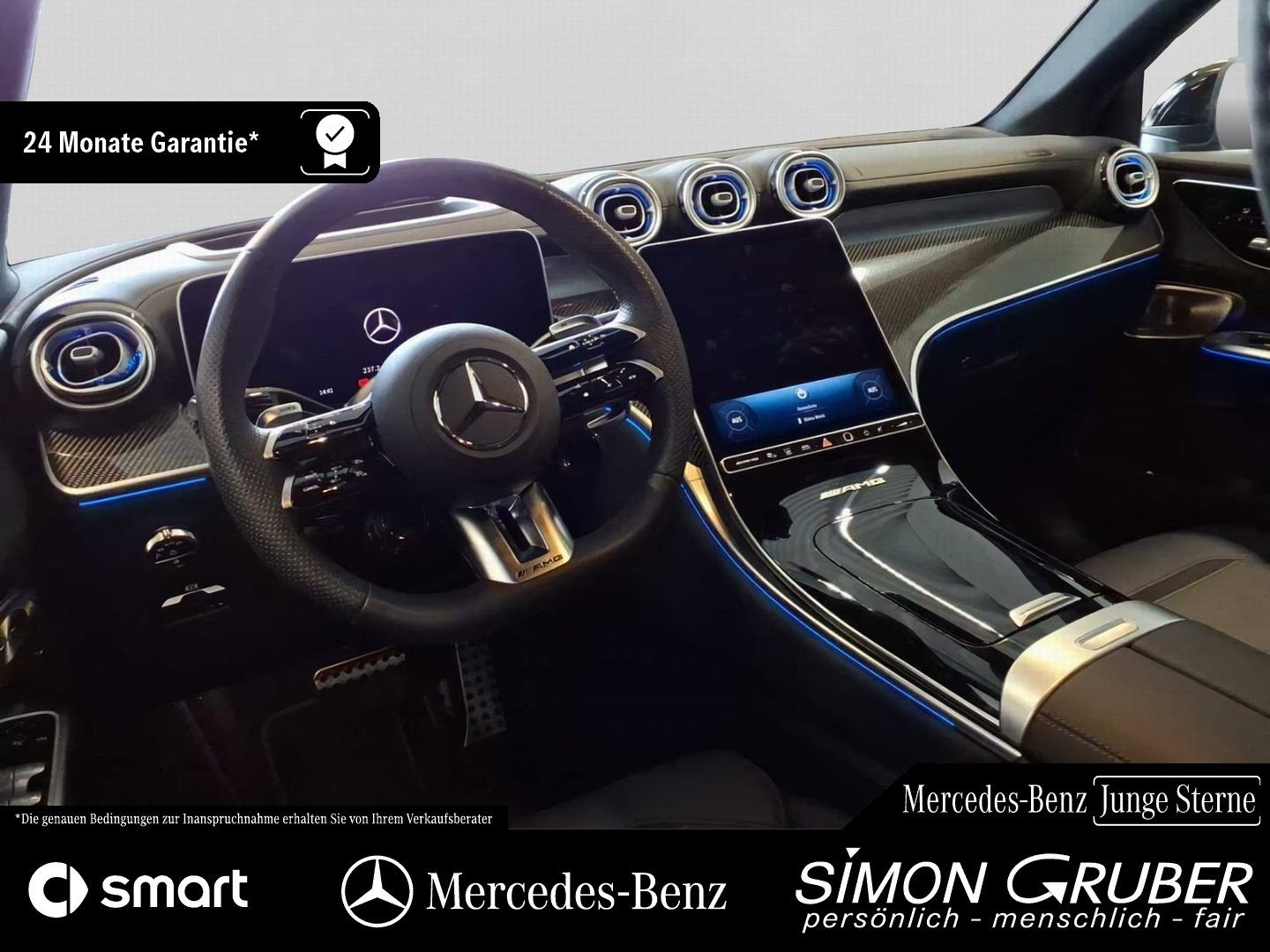 Fahrzeugabbildung Mercedes-Benz GLC 43 4M Coupé AMG Standhzg HUD Nappa Burm AHK