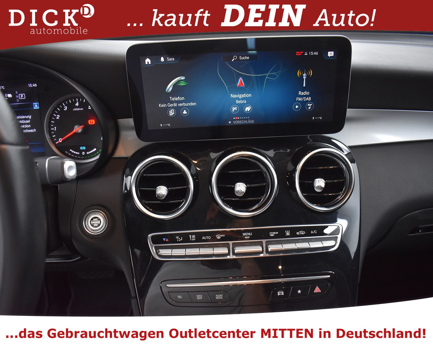 MERCEDES-BENZ GLC 300e 4Mat STANDHZ+LEDER+KAM+NAVI+SHZ+LED+18" - Image 14