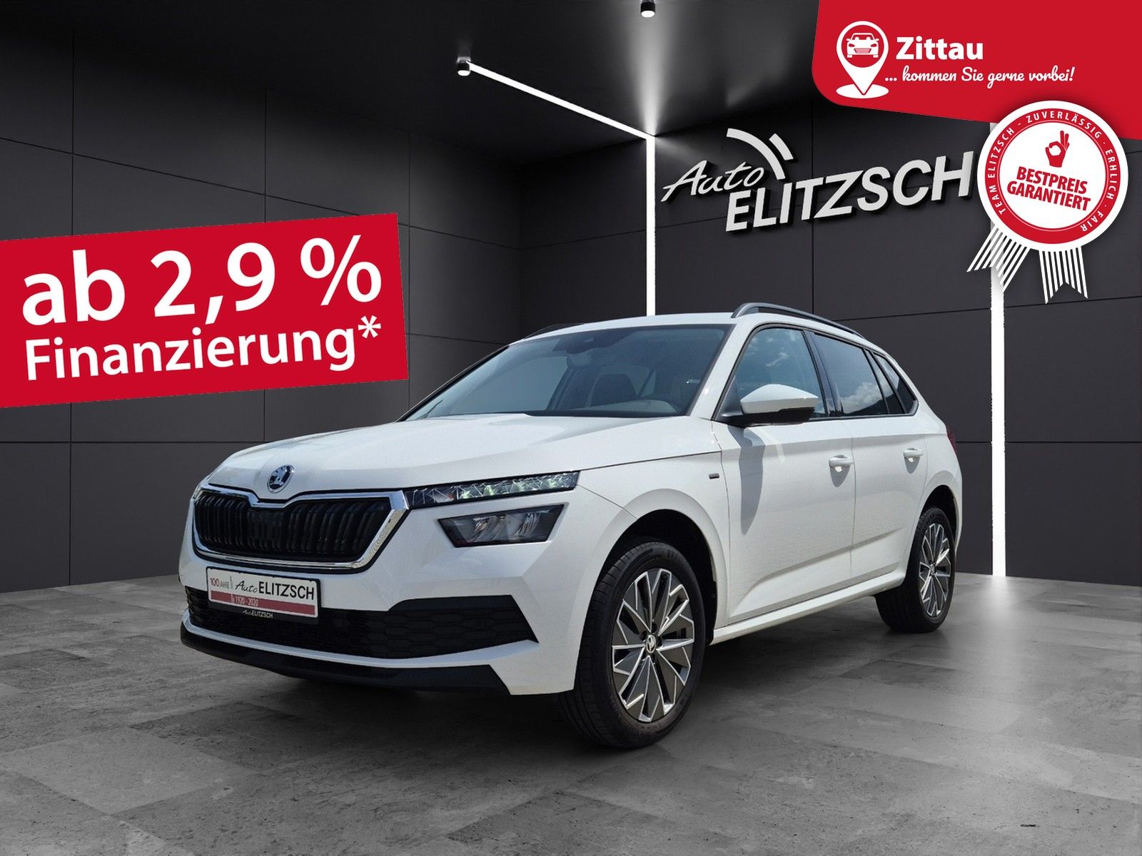 Fahrzeugabbildung SKODA Kamiq TSI Clever LED Navi AID GRA PDC SH LM TSI