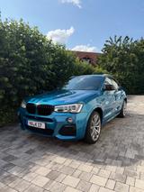 BMW X4 M40 M40i - Standheizung-Vollaustattung - blaue BMW X4 M40