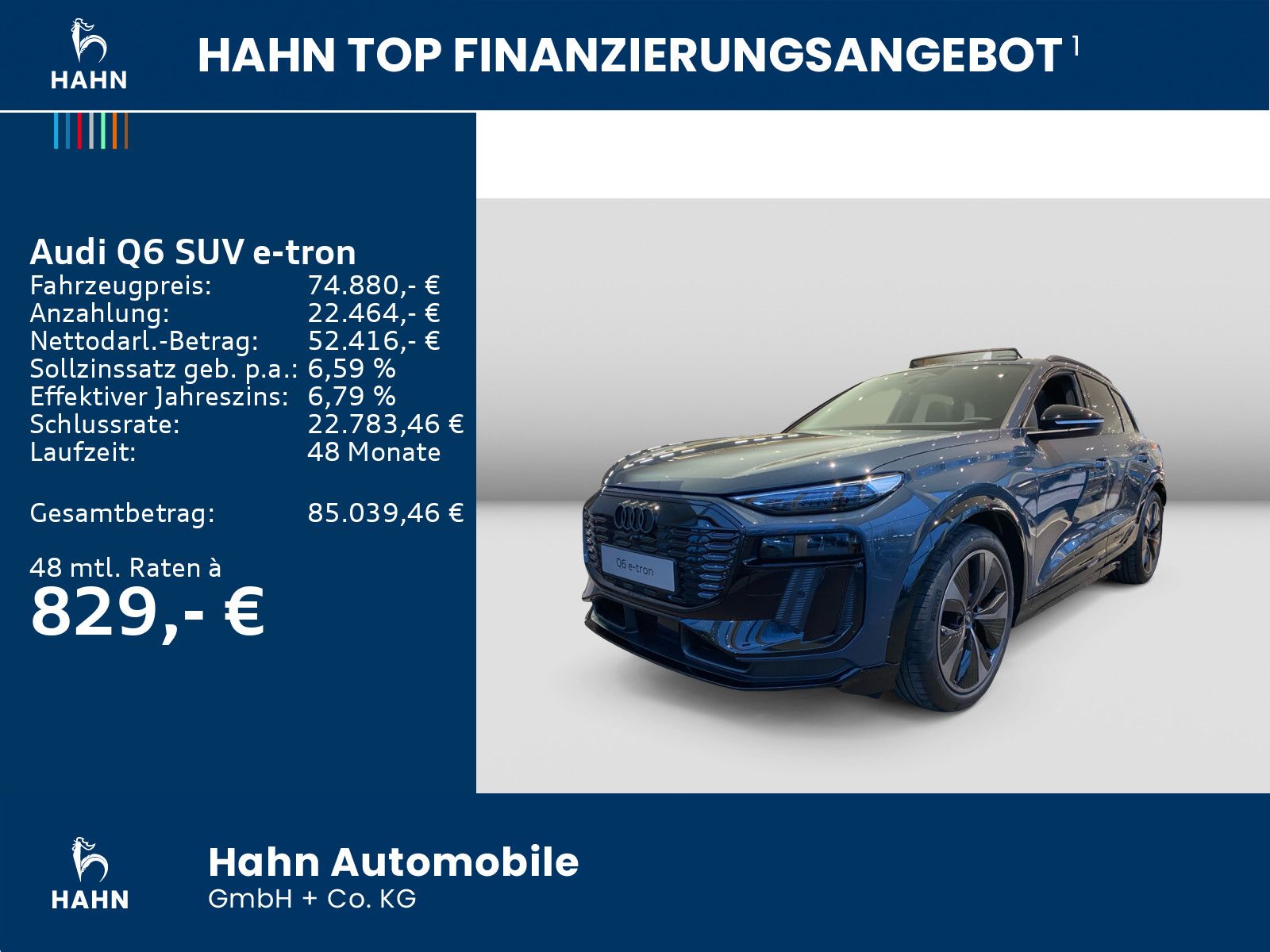 Audi Q6 SUV e-tron performance 225 kW imagem 2