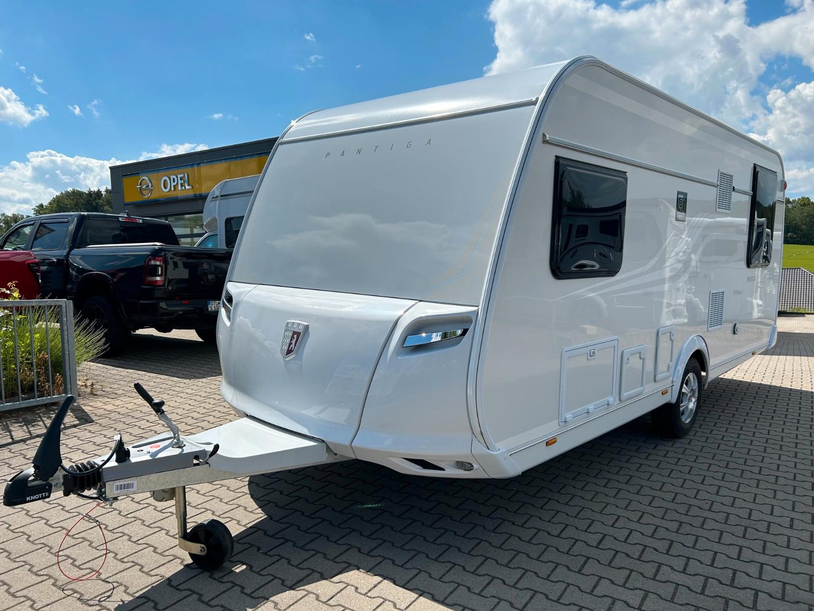 Tabbert Pantiga 490 E Auflastung, Rollbett