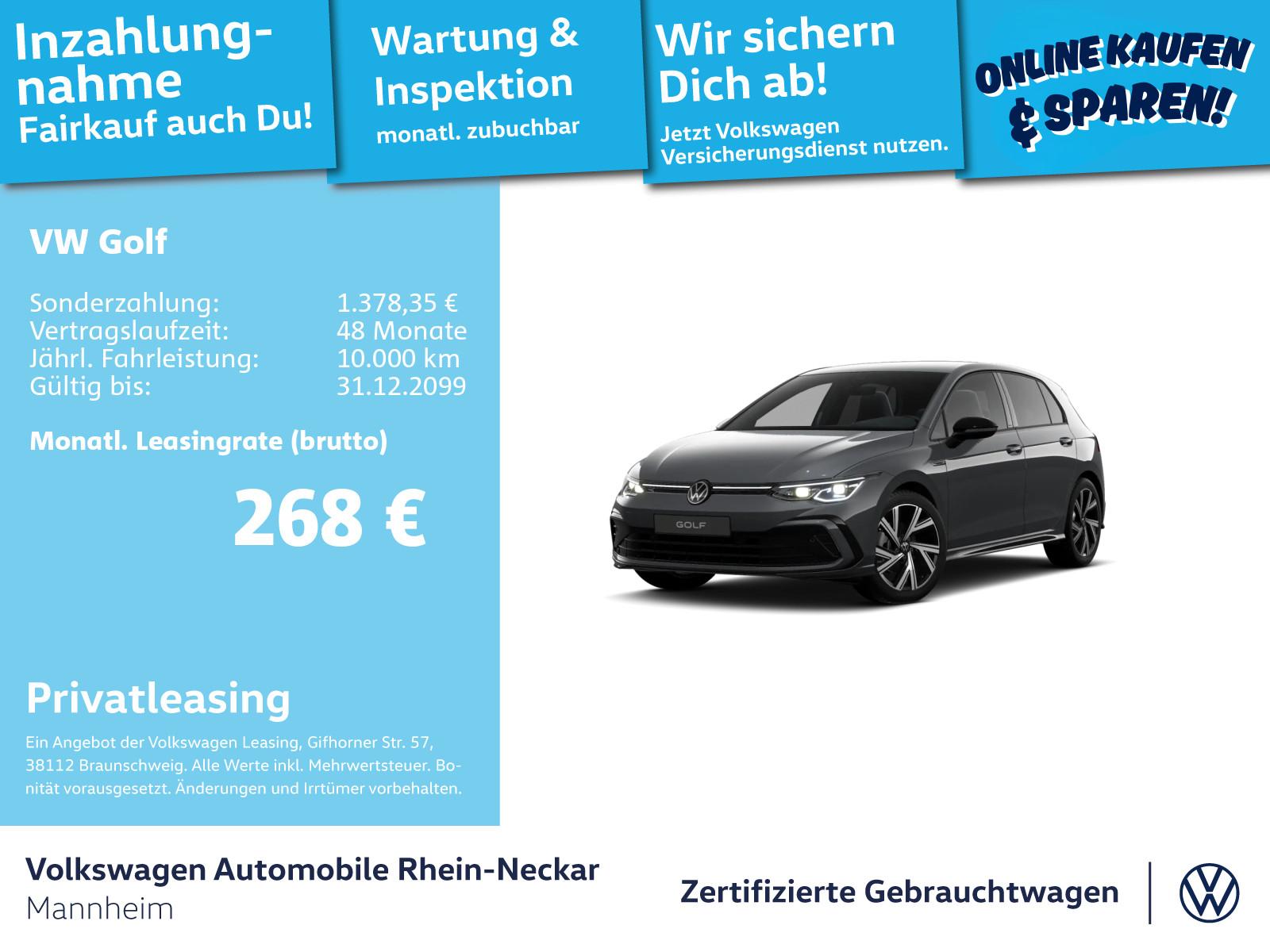 Volkswagen Golf VIII 1.5 eTSI R-Line DSG Navi Kamera LED Pl