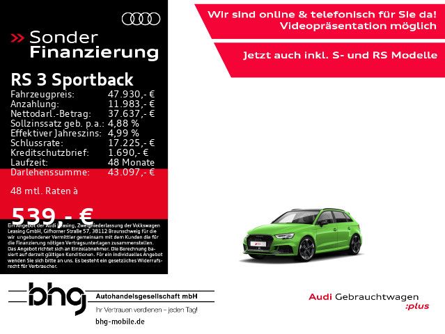 Audi RS 3 Sportback