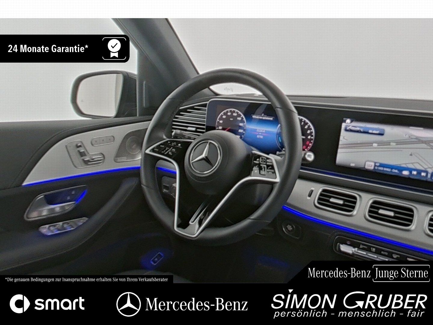 Fahrzeugabbildung Mercedes-Benz GLE 350 de 4M AMG Pano Burm HUD Memory Leder