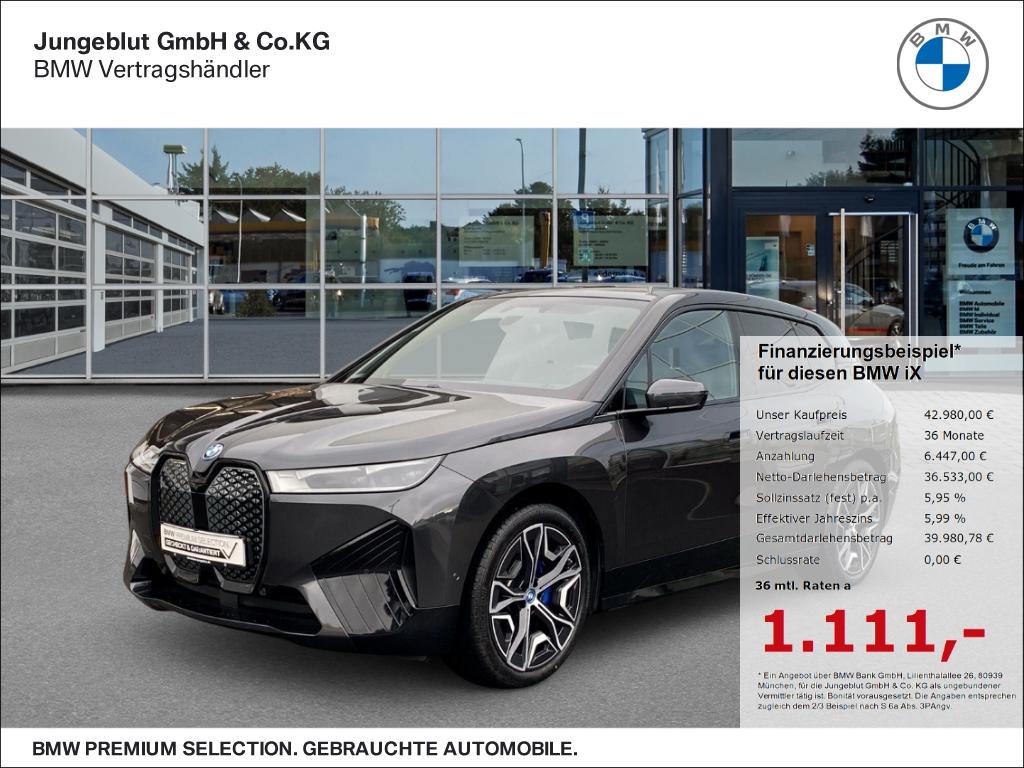 BMW iX xDrive40 Glasdach/AHK/HarmanKardon/LiveCockpi