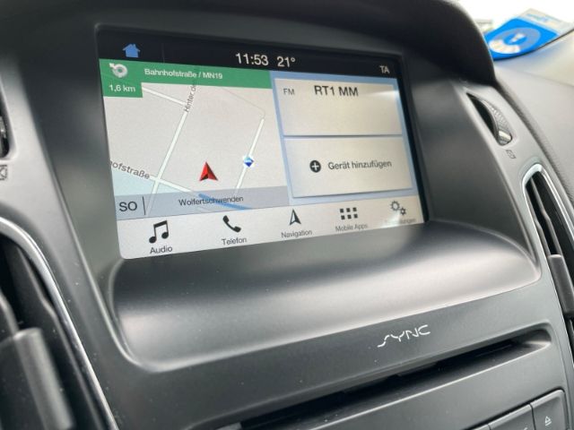 Fahrzeugabbildung Ford Focus 1.5 EcoBoost Xenon, Navi, Einparkhilfe, Kl