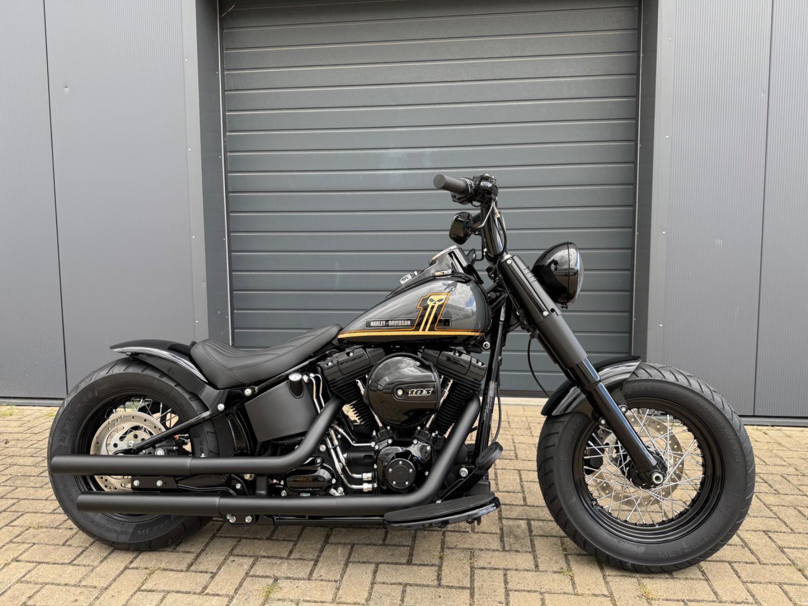 Harley-Davidson FLS Fat Boy Slim 103  Custombike!!!