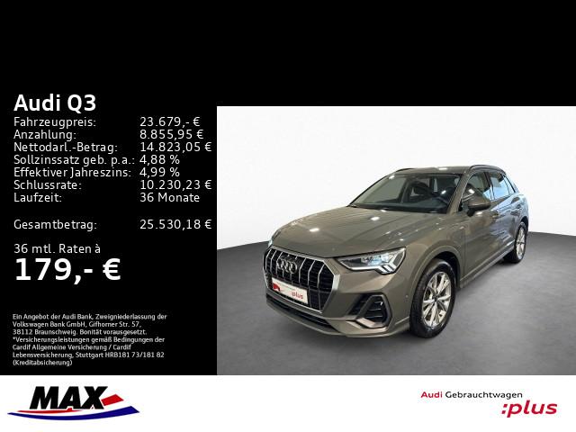 Audi Q3 45 TFSI e 0,50% S LINE S tronic LED+MMI NAVI+