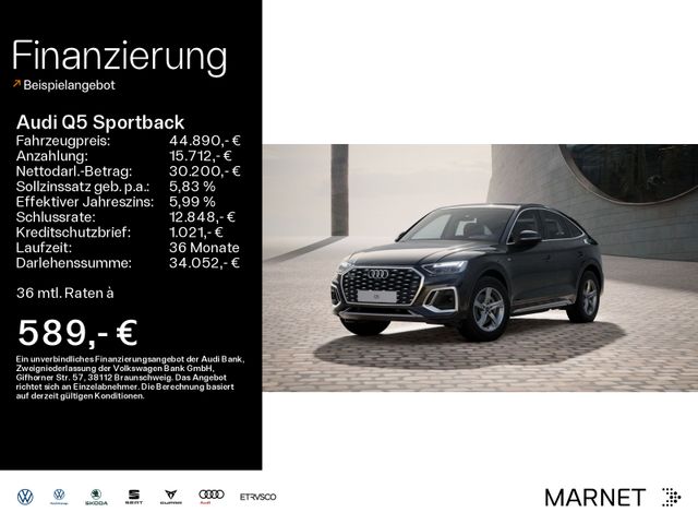 Audi Q5 Sportback 40 TDI quattro S line*Navi*LED*Alu*