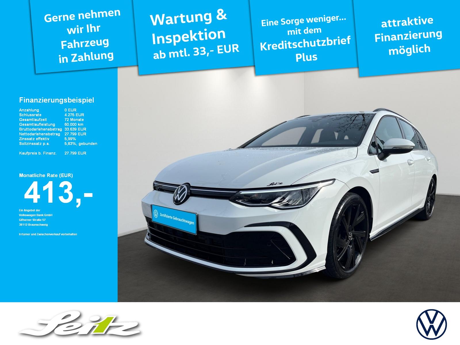 Volkswagen Golf VIII Variant 2.0 TDI R-Line *LED*PDC*NAVI*S