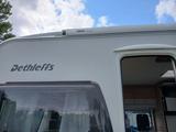 Dethleffs Camper 730 FKR Snow Plus - Dethleffs Heckgarage Wohnwagen