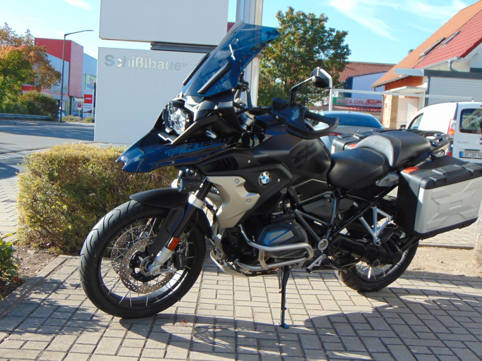 BMW R 1250 GS Triple'Black TIEF 4 Pak Koffer Sturzb