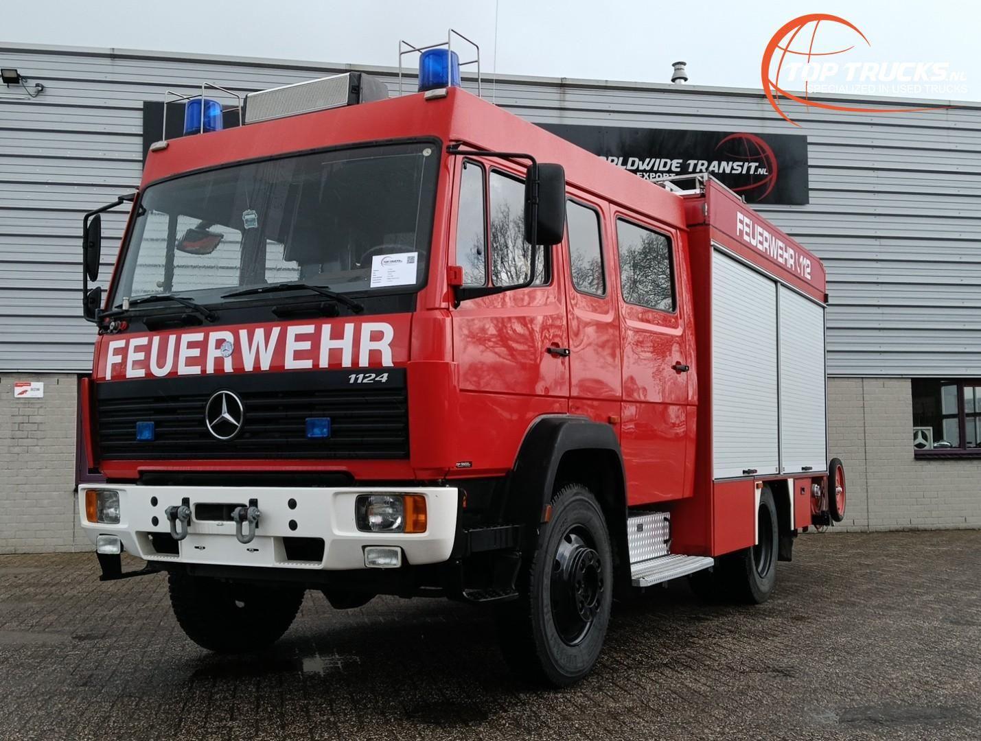 Mercedes-Benz 1124 AF 4x4 - 1.600 ltr  -Feuerwehr, Fire brigad