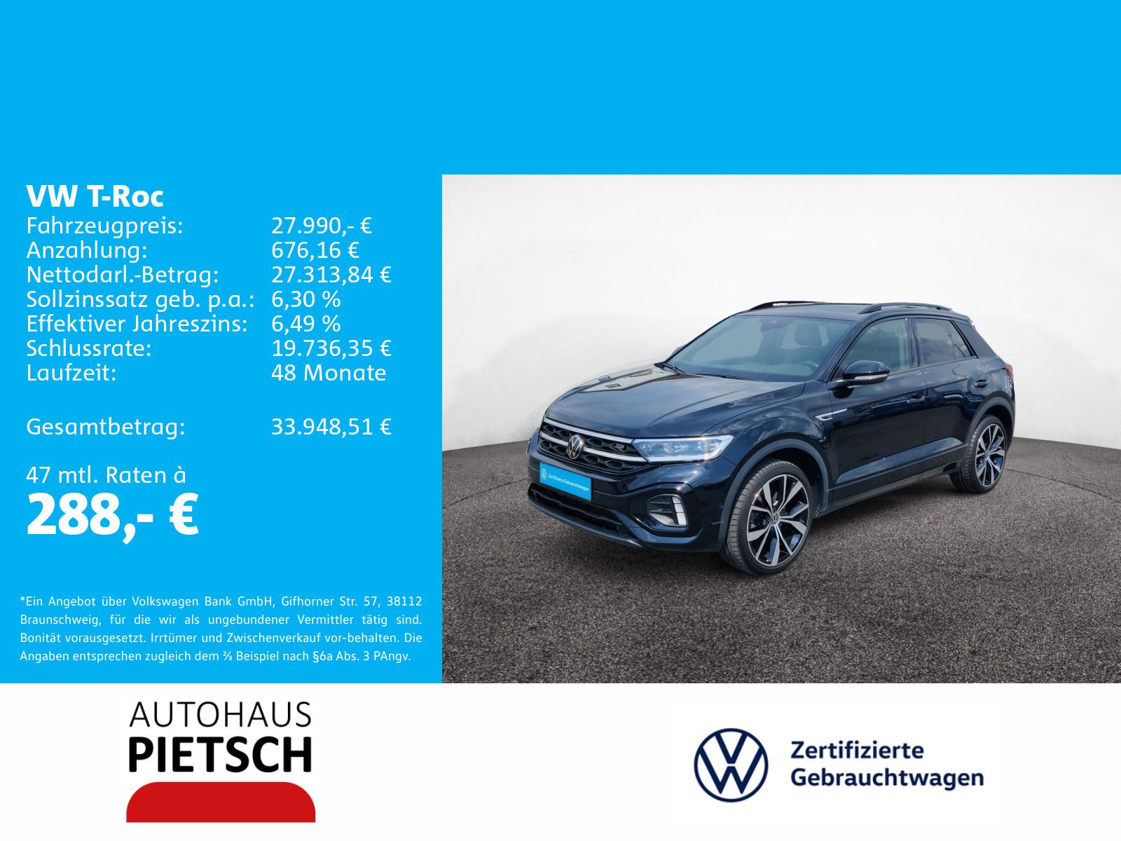 Volkswagen T-Roc 2.0 TSI DSG R-Line 4Motion Beats IQ.Light foto 2