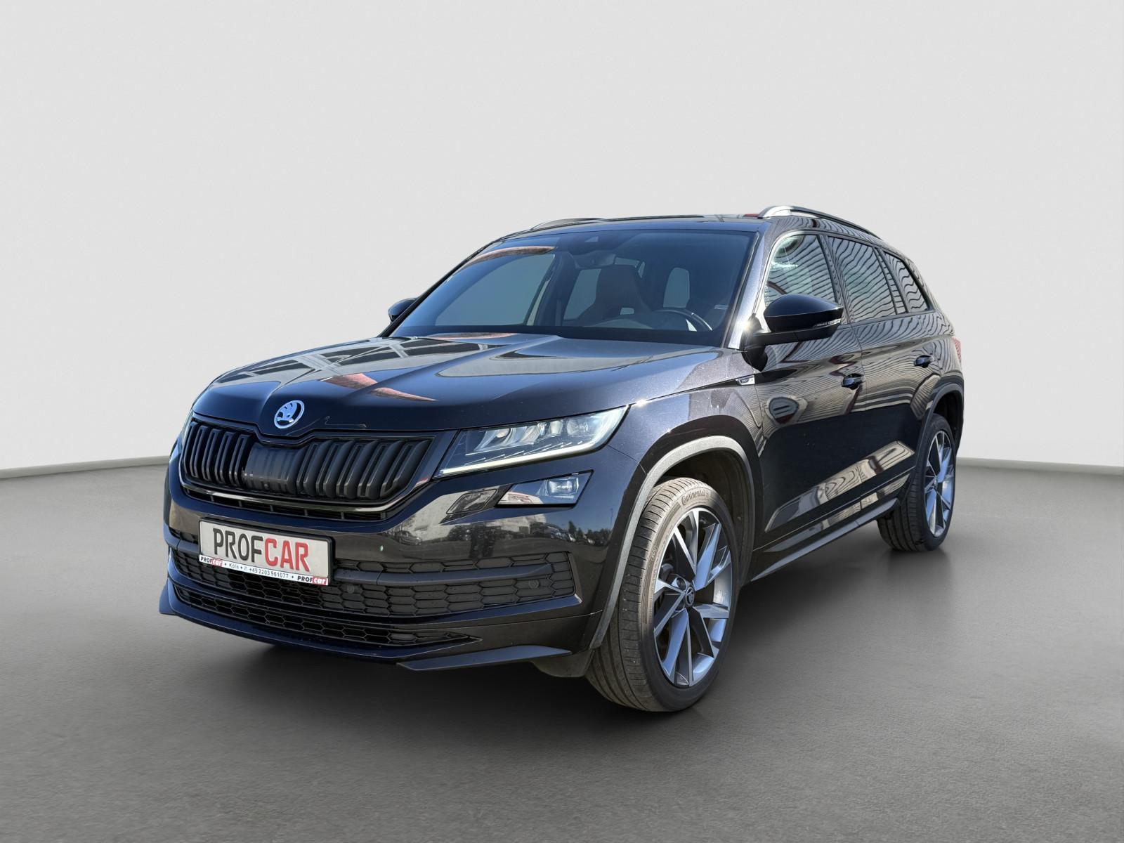 Skoda Kodiaq Sportline 4x4 LEDER-360°-AHK-Standh-PANO