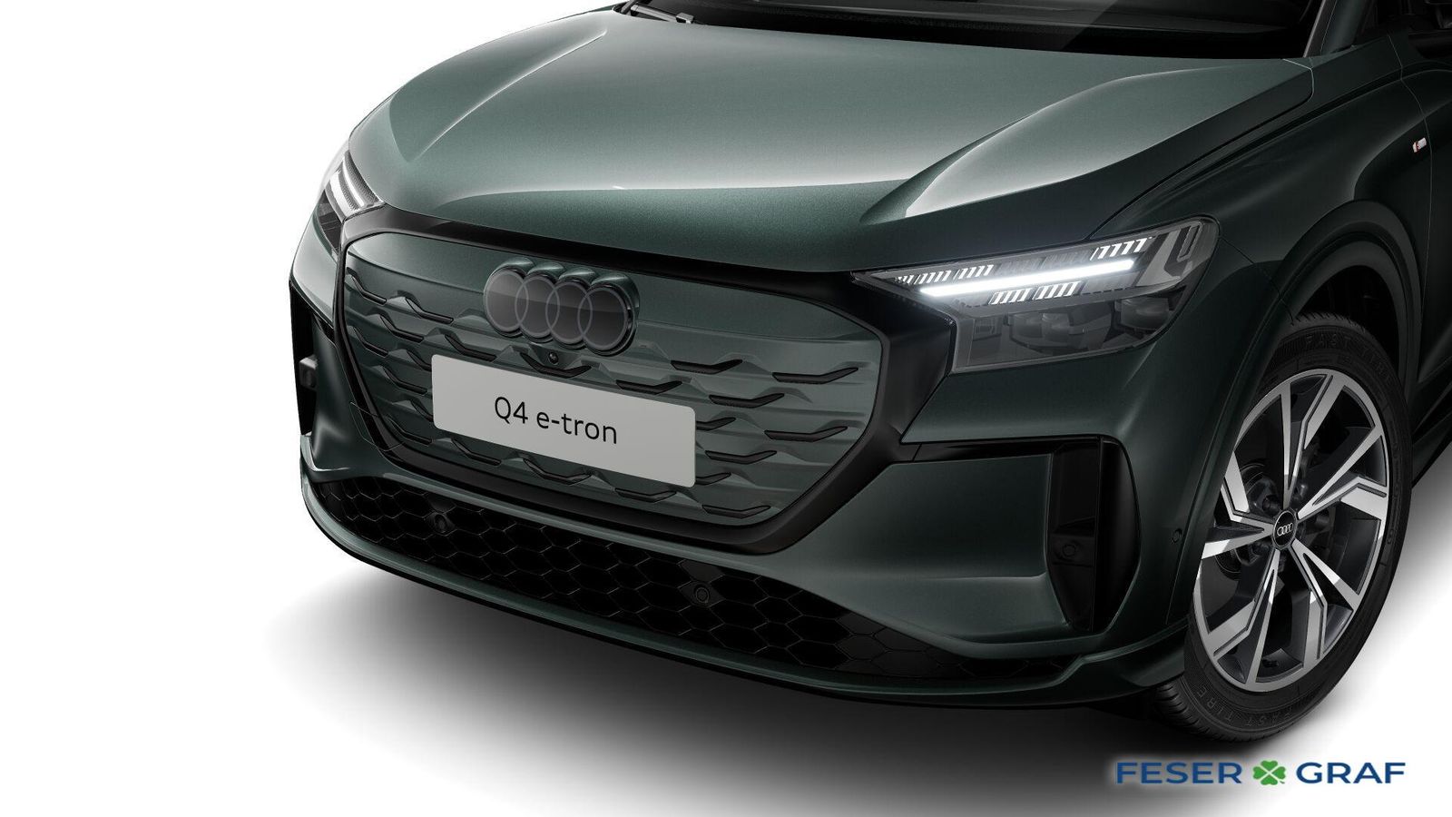 Audi Q4 e-tron quattro S line AHK Pano Tech Plus imagem 2