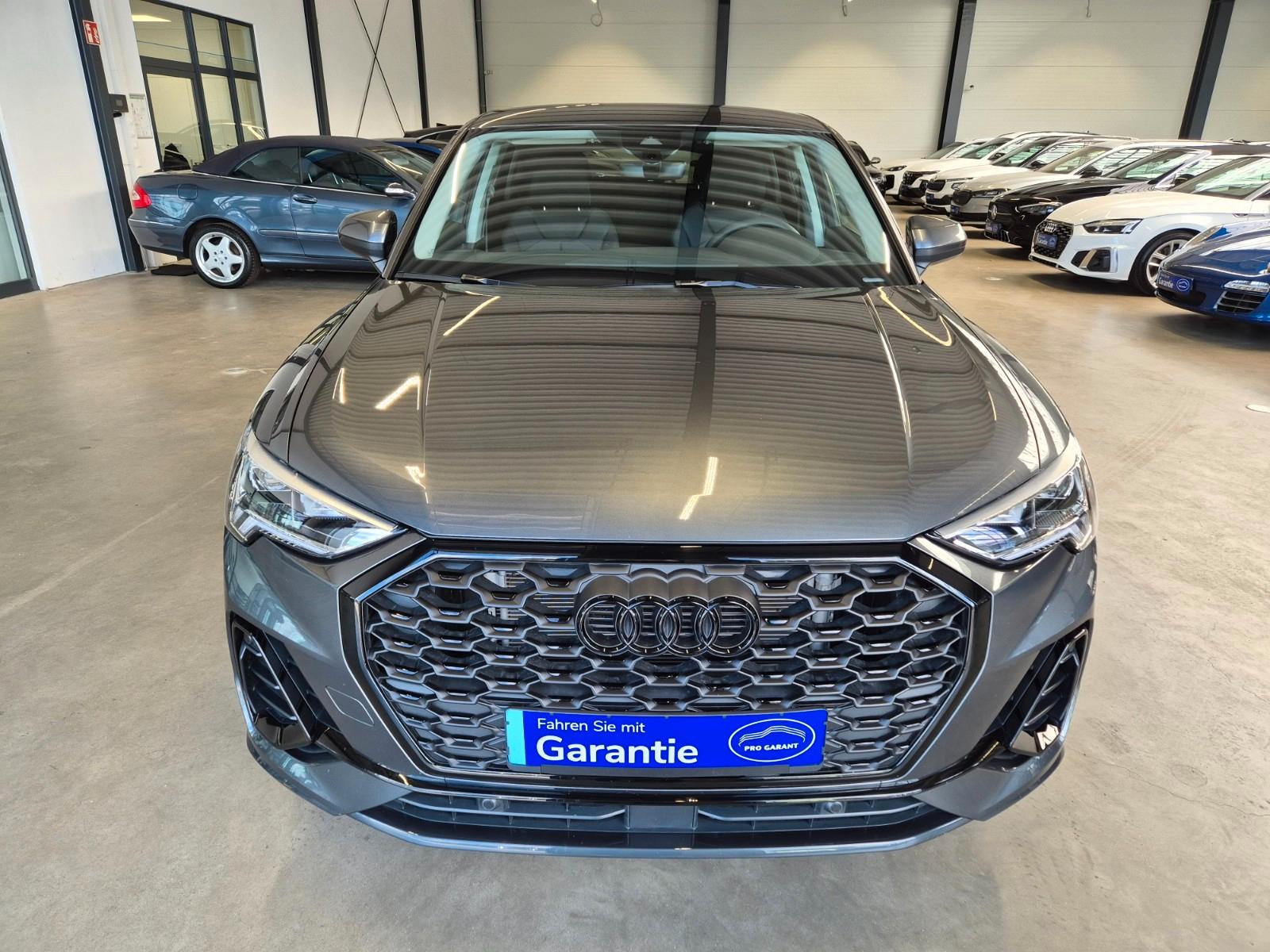 Audi Q3 SPORTBACK SLINE SPURPAKET TEMPOMAT AHK 1.HAND