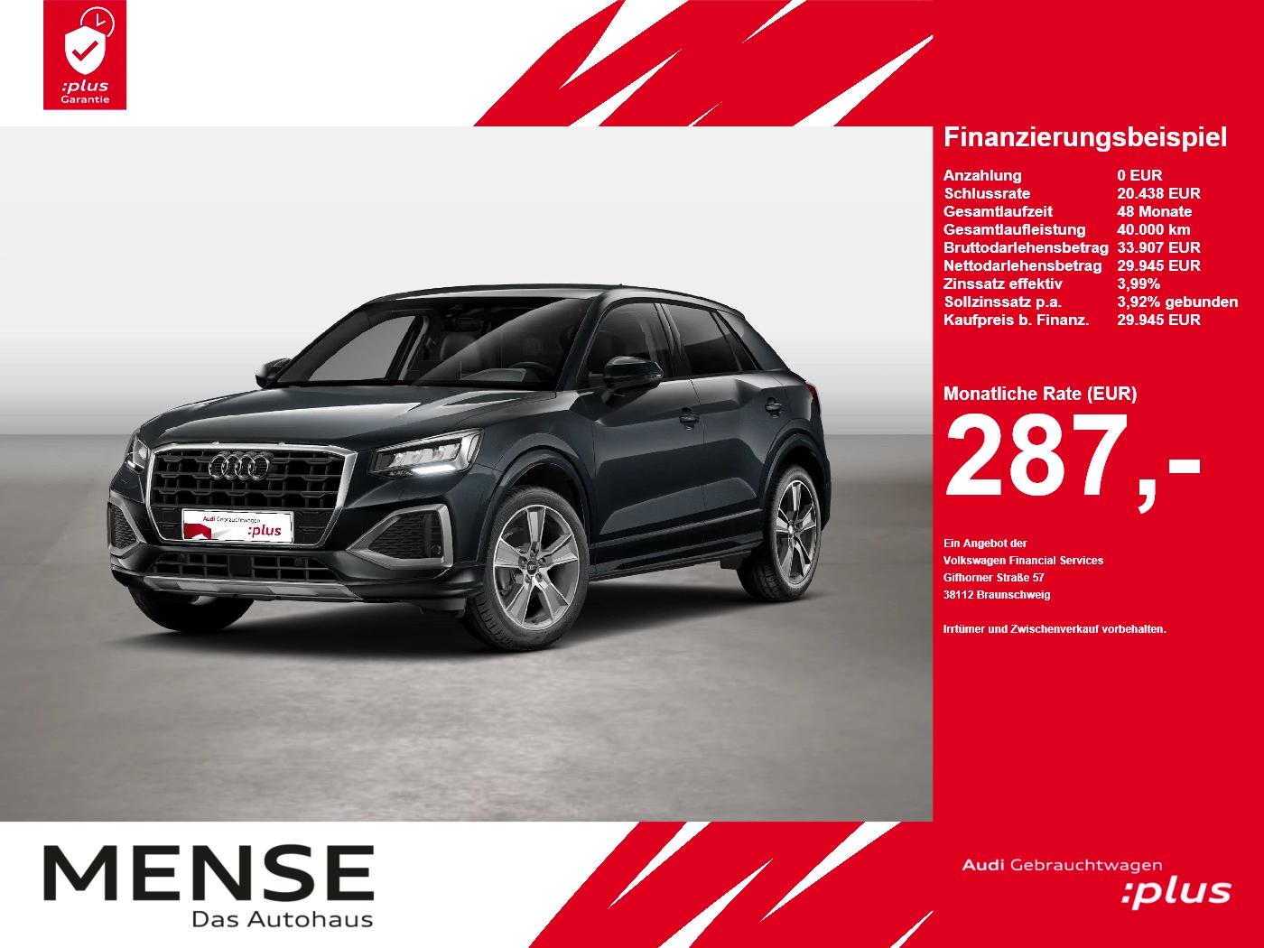 Audi Q2 Advanced 35 TFSI S tronic advanced ACC LED LM