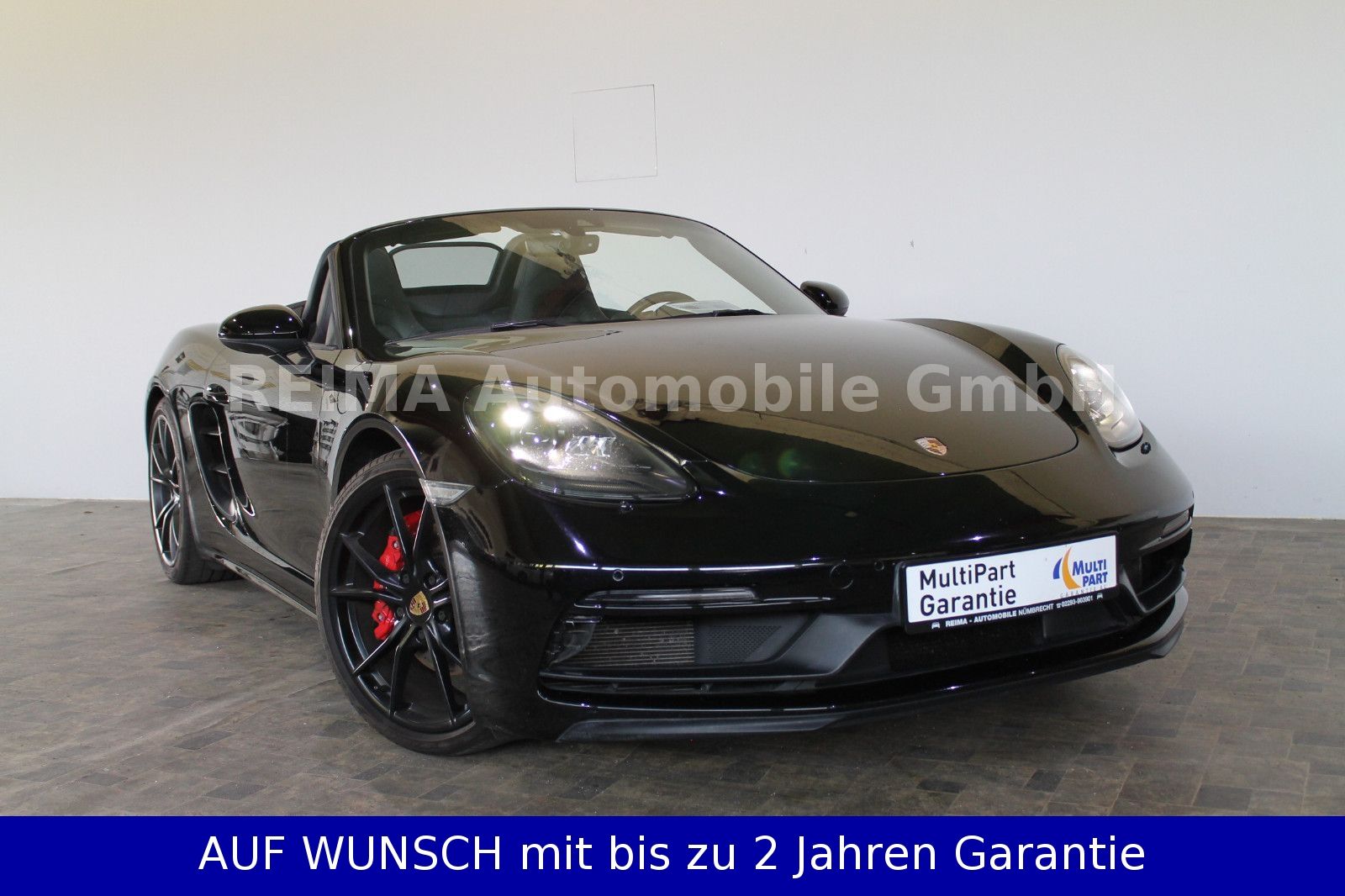 Fahrzeugabbildung Porsche 718 Boxster GTS,  Sport Chrono, D. Auslieferung